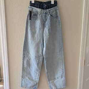 Wild Fable Denim Straight Leg Jeans - Light Blue